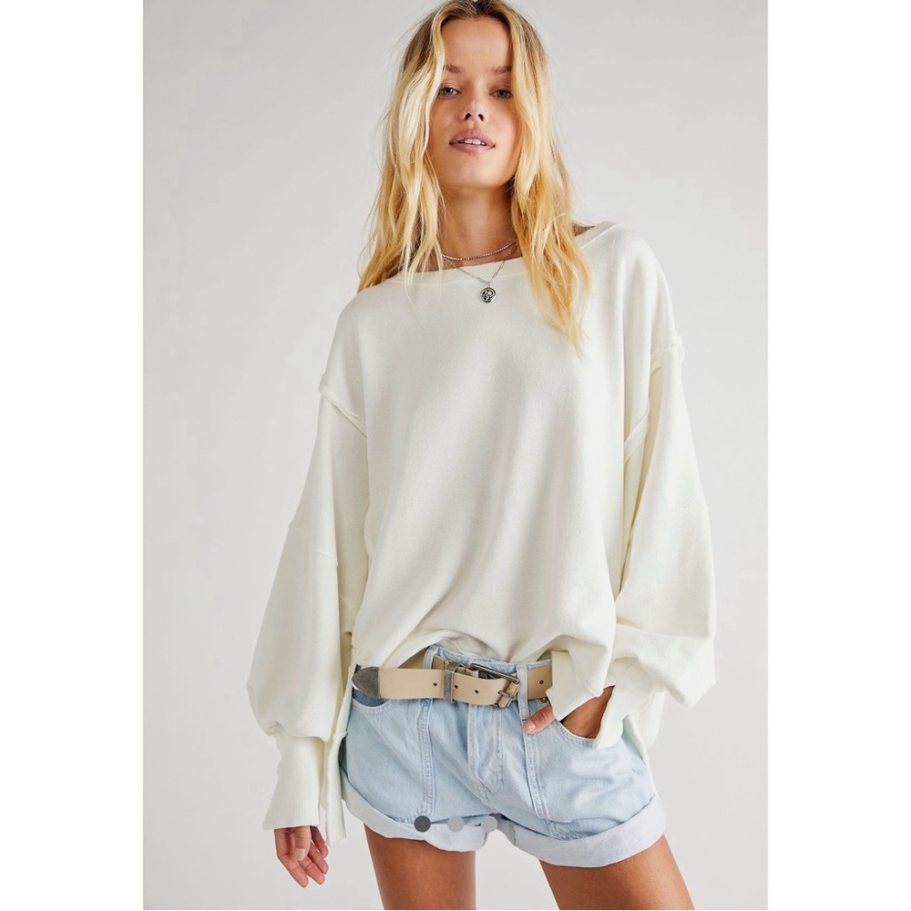 We The Free Camden Sweatshirt Size Large - Picture 2 of 8